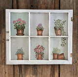 #39  Flower Pots Stencil