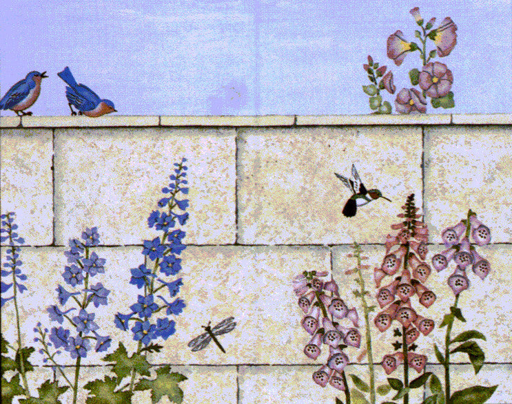 #379 Garden Wall Mural