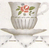#30 Teacups Stencil